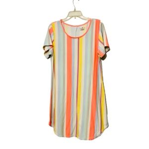 Colorful Mini Dress Size Large